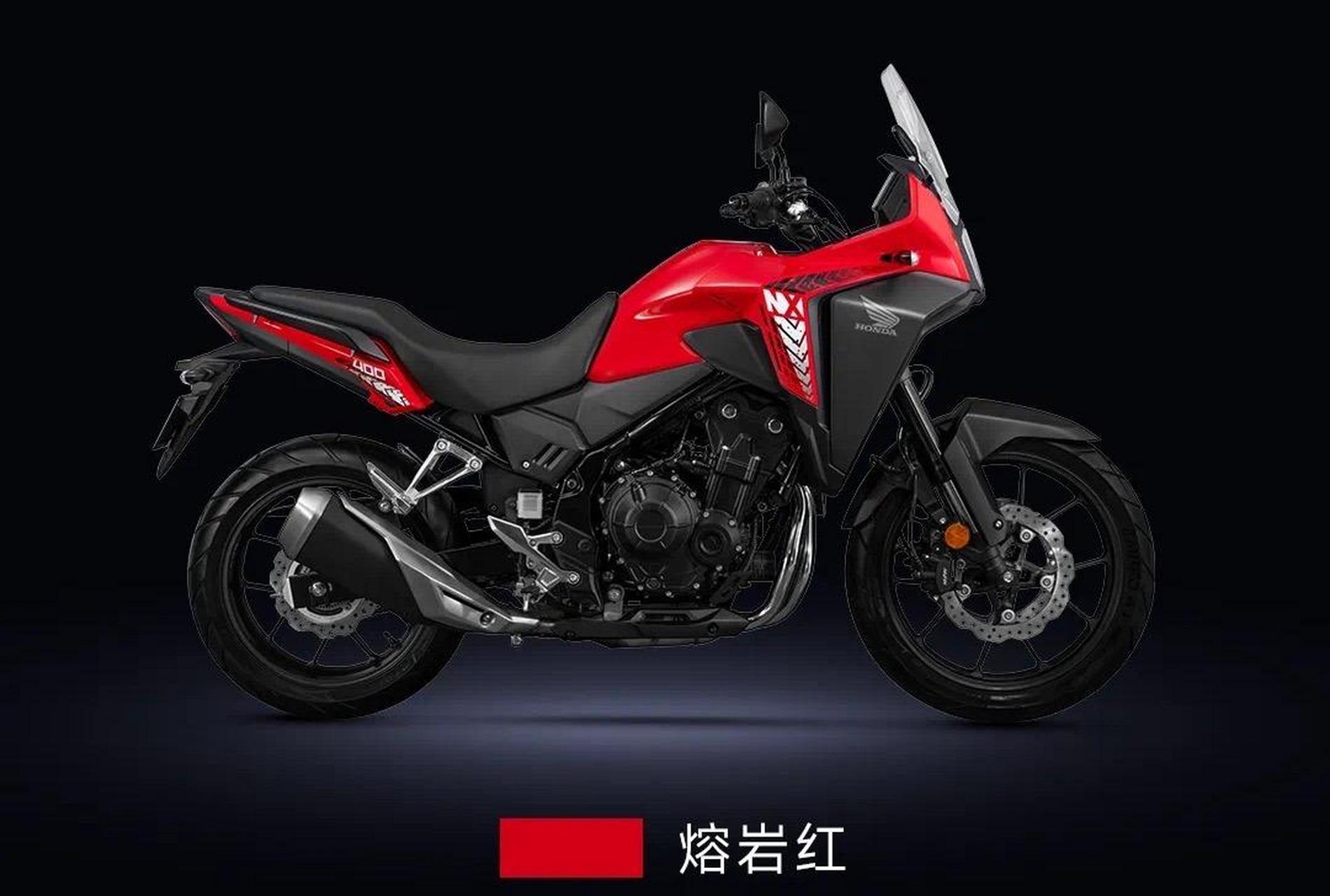 本田nx400.兄弟们喜欢哪个颜色?来选一个