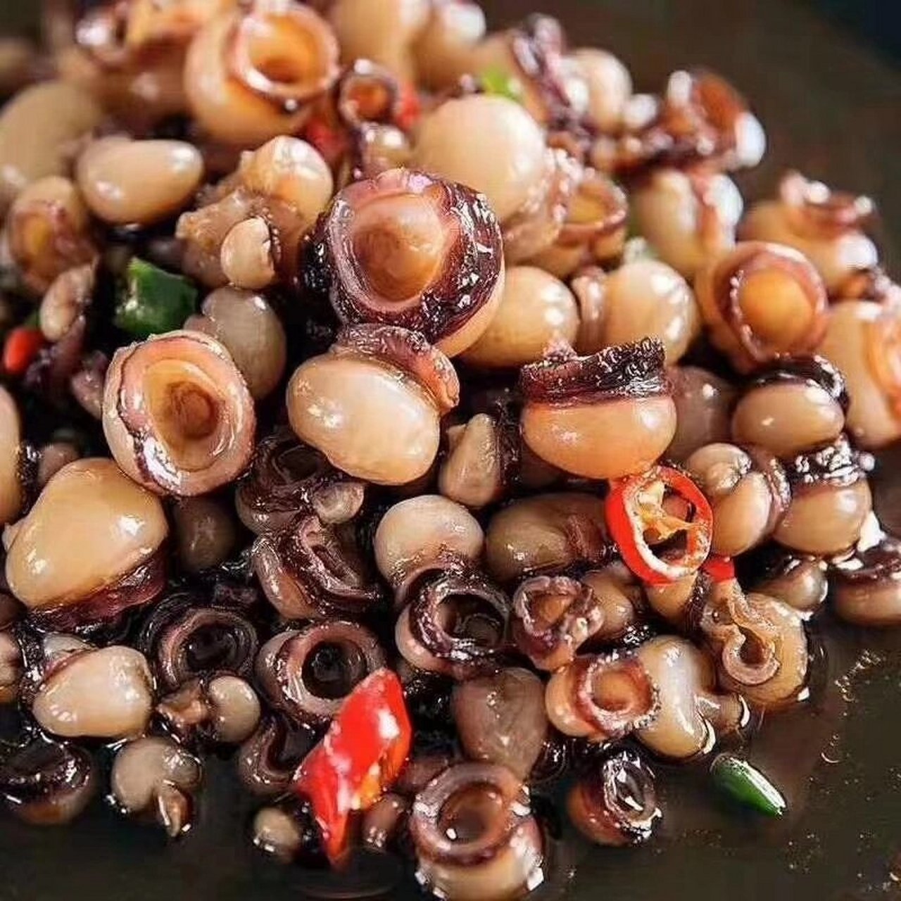 👍 👍 👍 海灵菇,也是鱿鱼的吸盘,口感爽滑,q弹,脆嫩嚼劲足