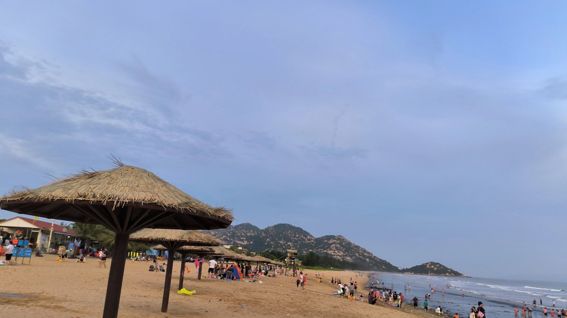 中国南海 台山海边