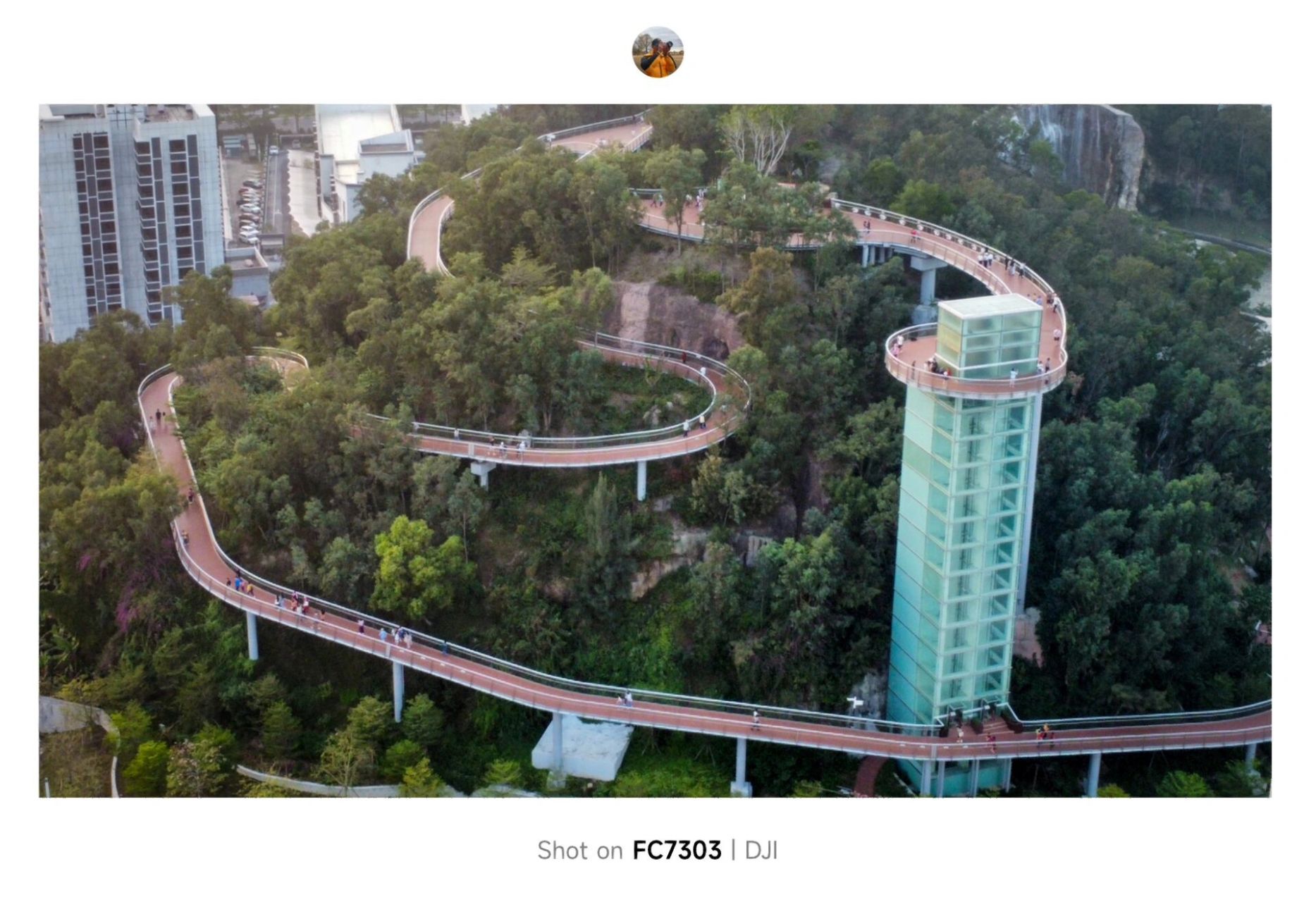 香山云道-海天公园|最美海景栈道 目前开放了一小段,走到观景平台不