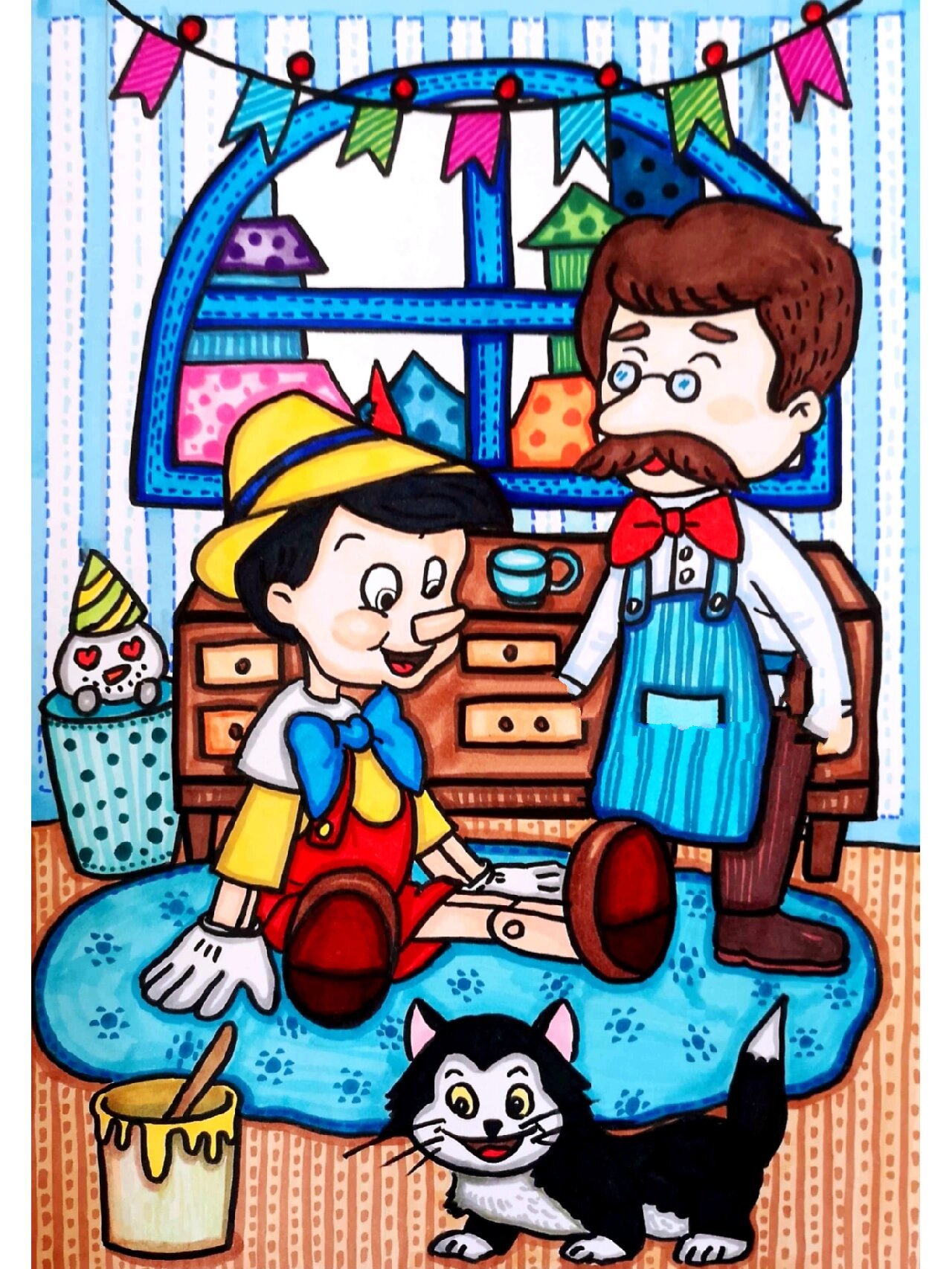 童话故事–木偶奇遇记‖匹诺曹(有课件)