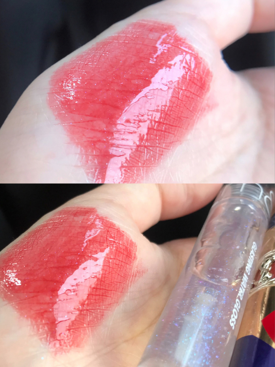 romand新品!7806水光细闪仙女棒唇蜜3根试 银河来的唇蜜!