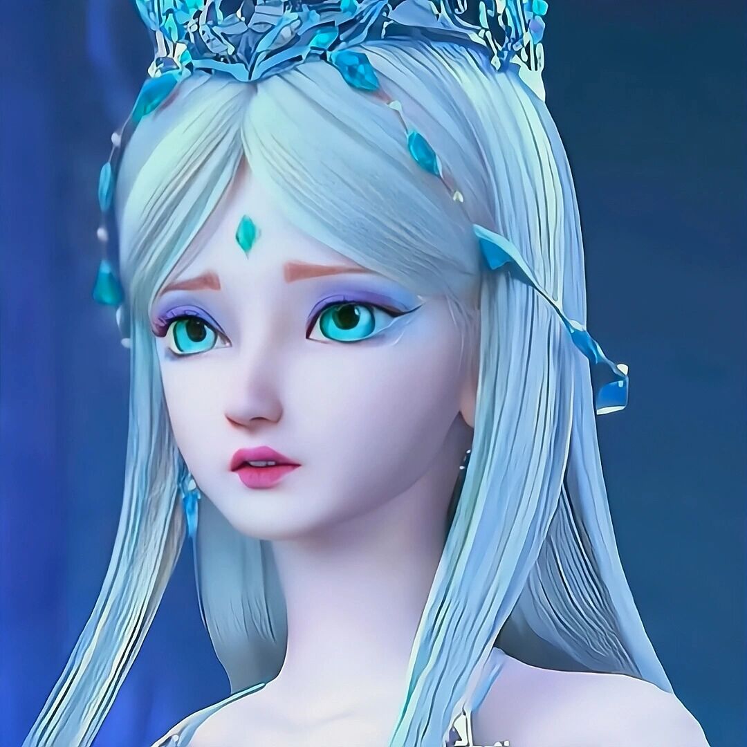 冰公主高清图片(冰莲花