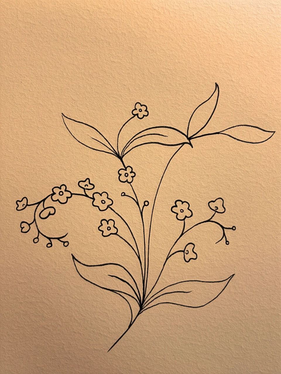 57 不用画线稿的简笔素材78藏在墙角的花 97793134 37