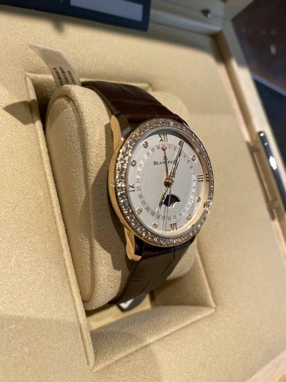 a blancpain 91 宝珀6126 型号:6126-2987-55a 尺寸:33.