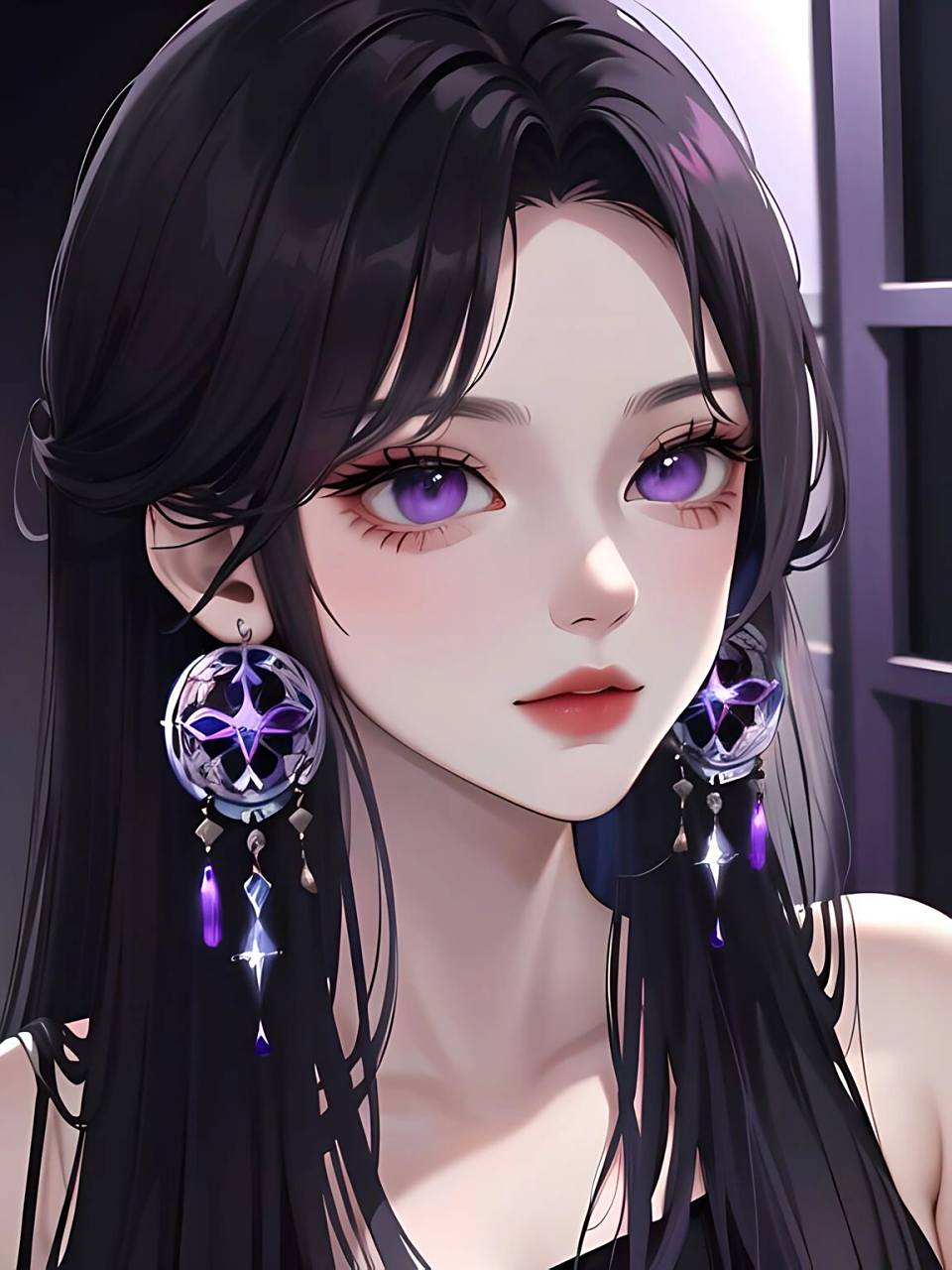 紫发紫瞳御姐|妹妹说紫色很有韵味61御姐头像 紫色系和御姐超搭