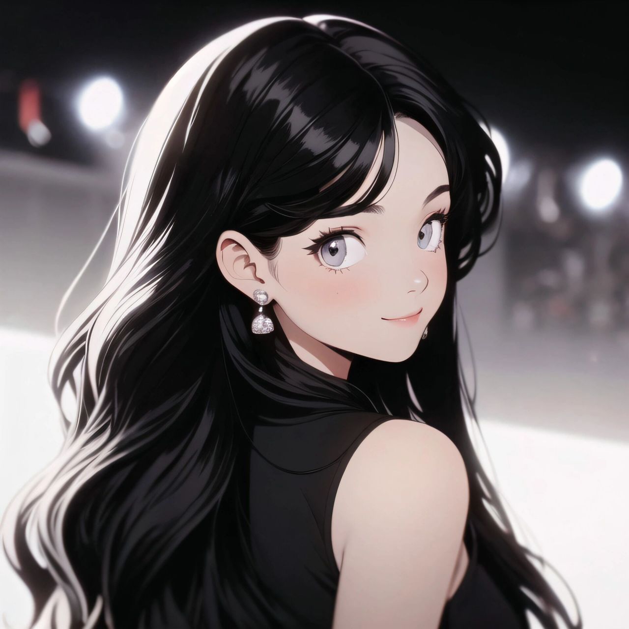 旧漫头像|甜美小姐姐回眸一笑95