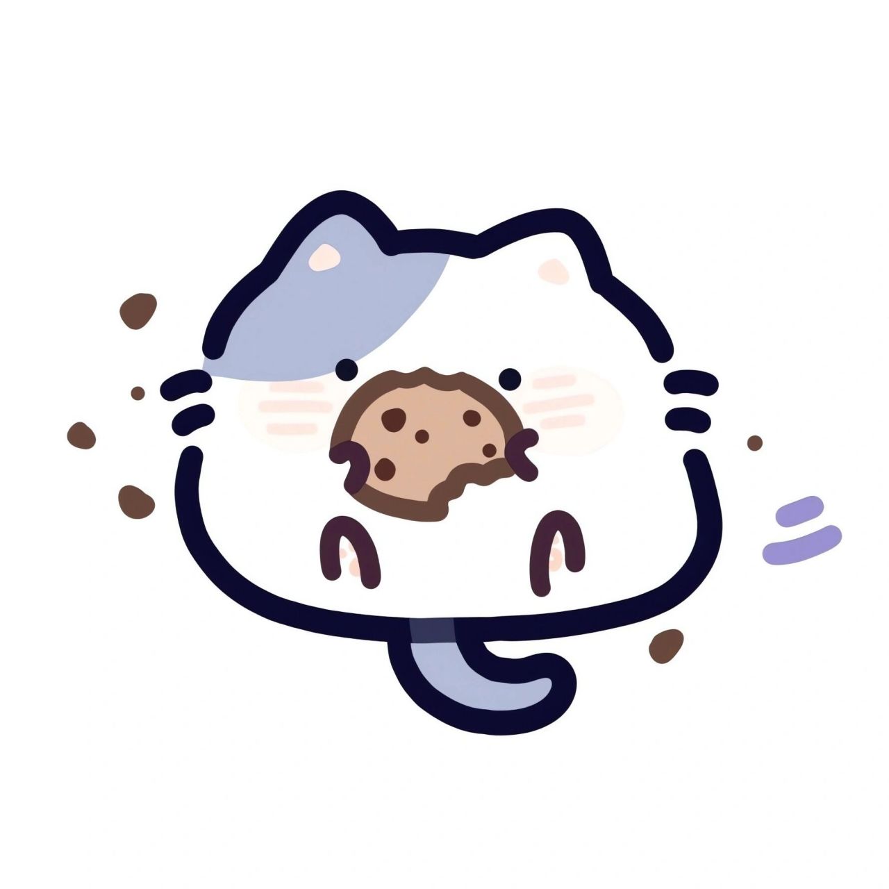 可爱猫猫 | 卡通头像 画师ins:gud_doodle