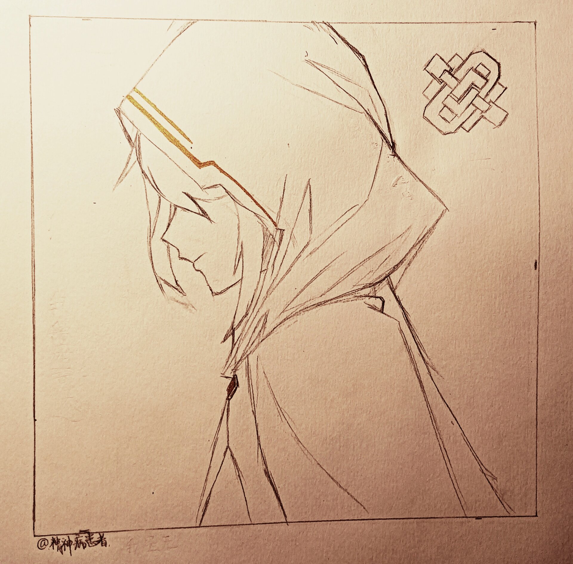 简笔画摩拉克斯