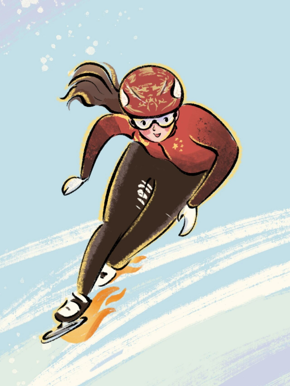 7015中国短道速滑队不愧是王者之师,昨晚2000米混合团体接力决赛