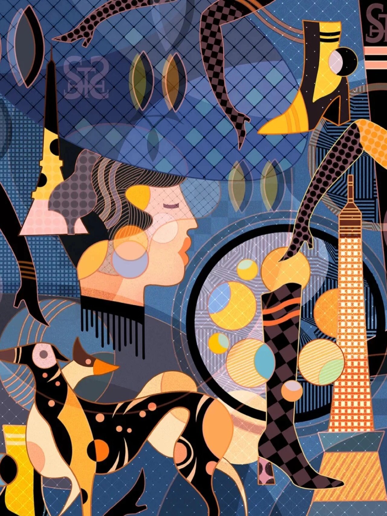 多样结构化构图