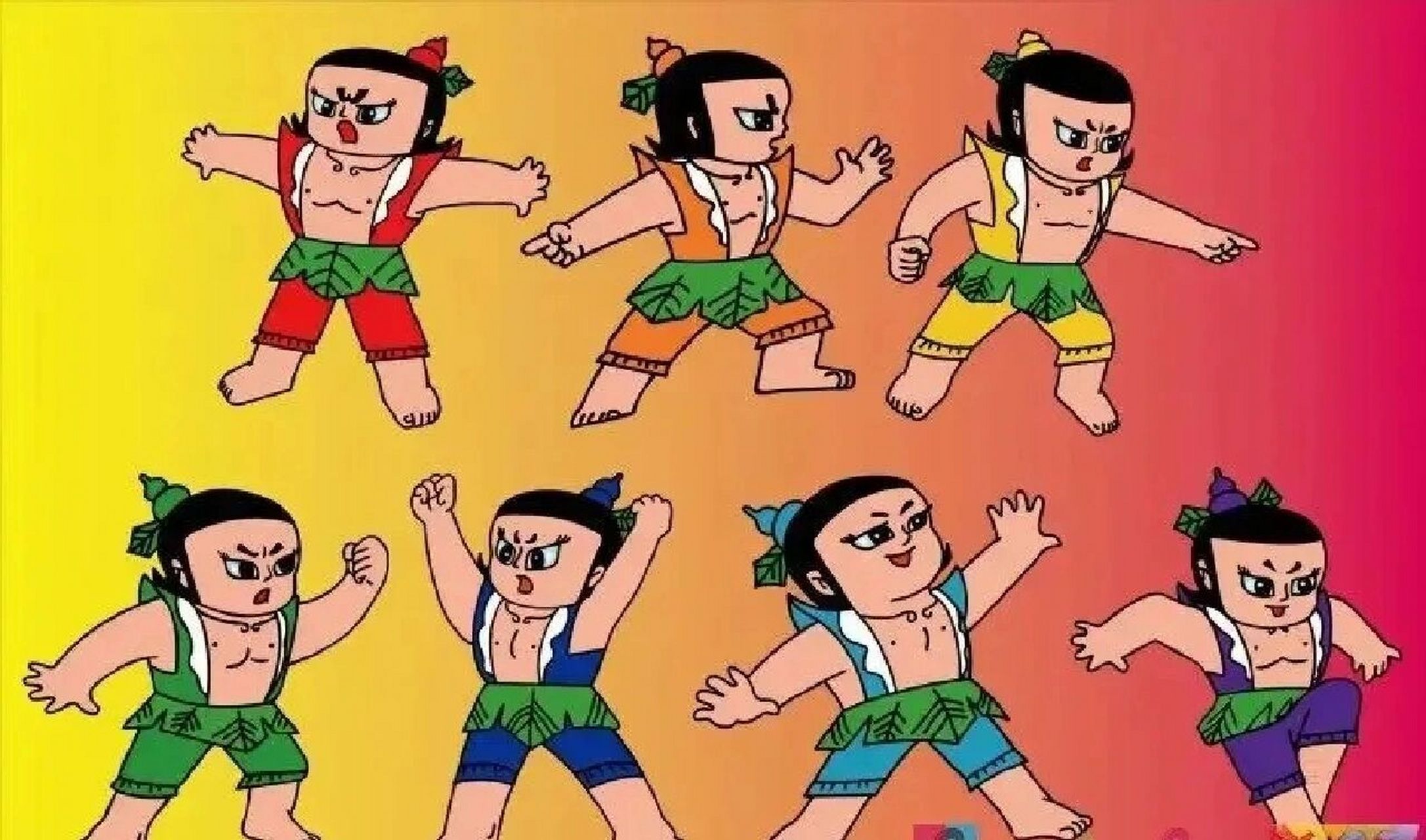 在我心里大娃很憨厚哈哈.