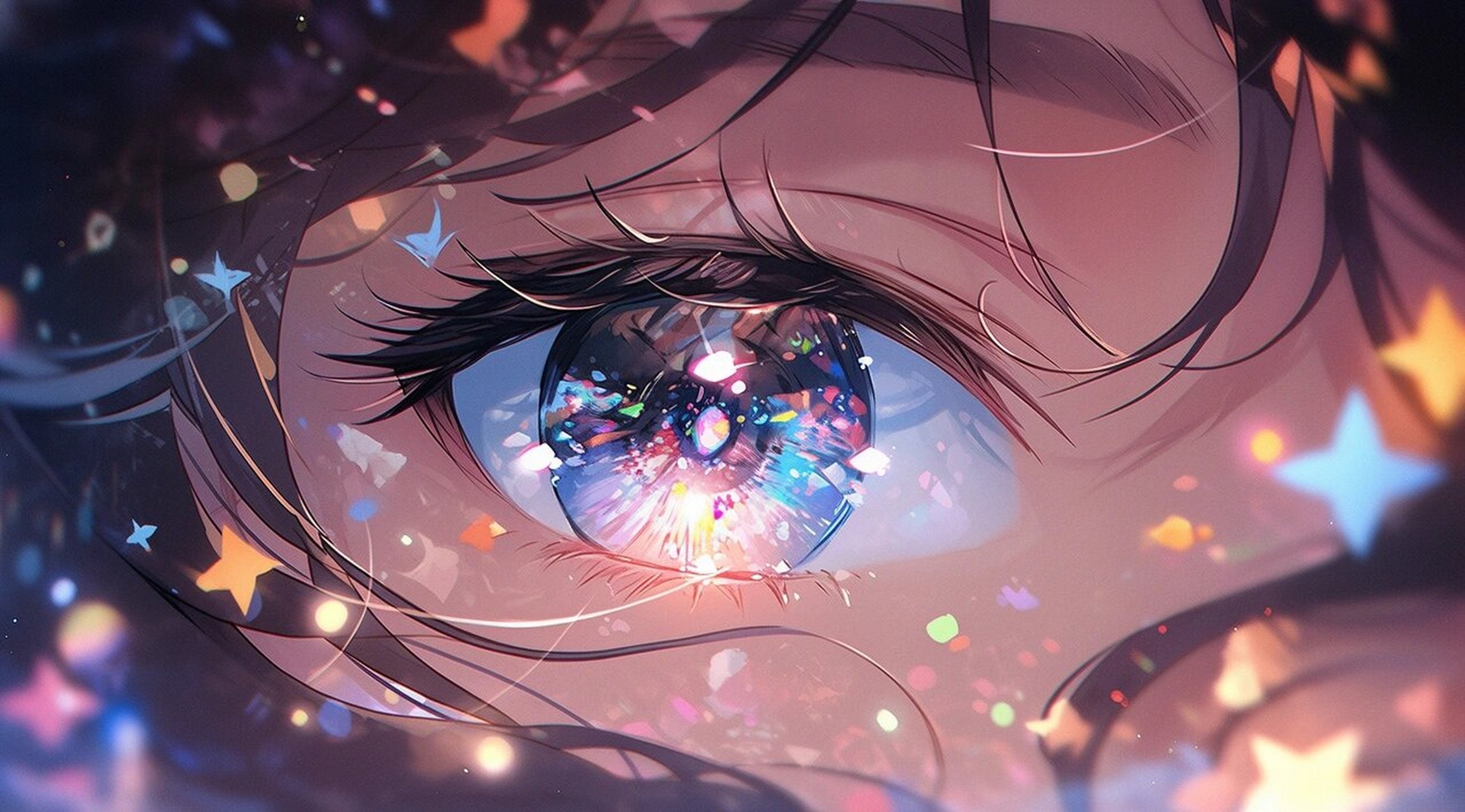 星光少女头像眼里的光芒万丈繁星闺蜜头像             92源自微博