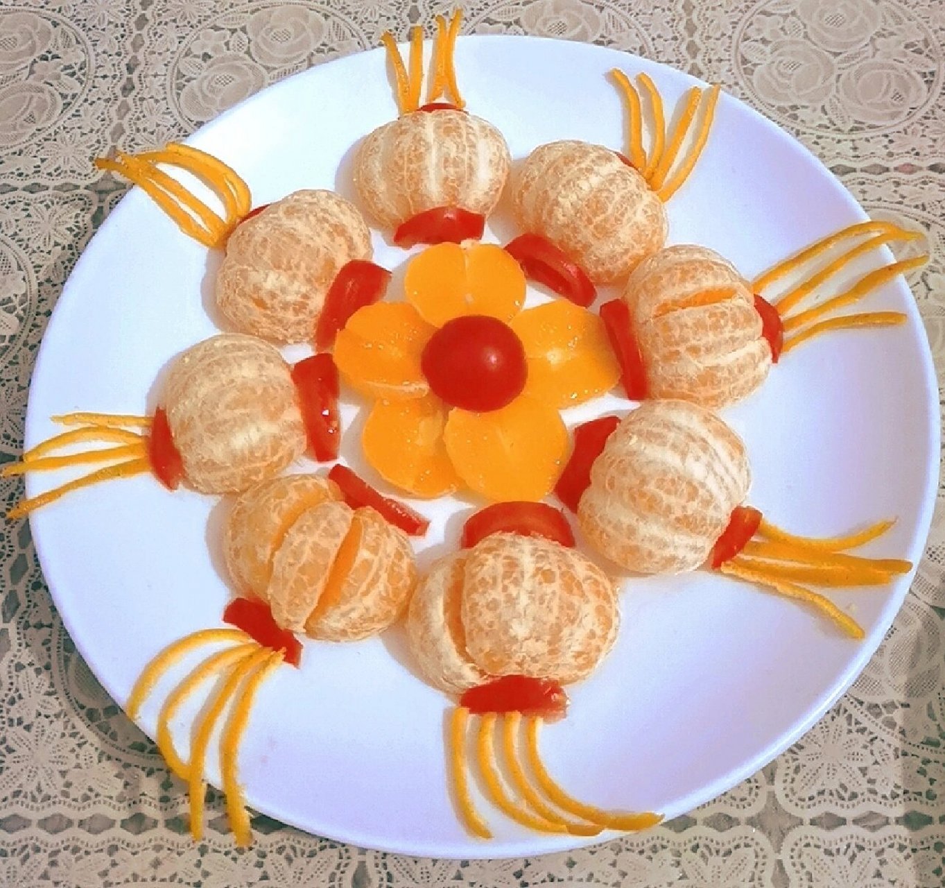 兔年大吉,水果拼盘集合 材料:圣女果  香蕉94 草莓91  橘子92