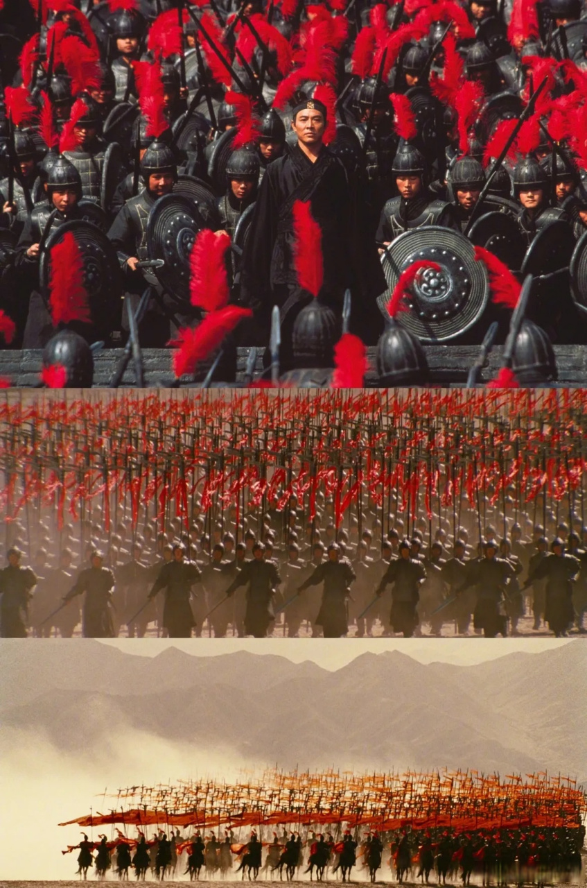 来欣赏一下张艺谋电影里的构图美学.