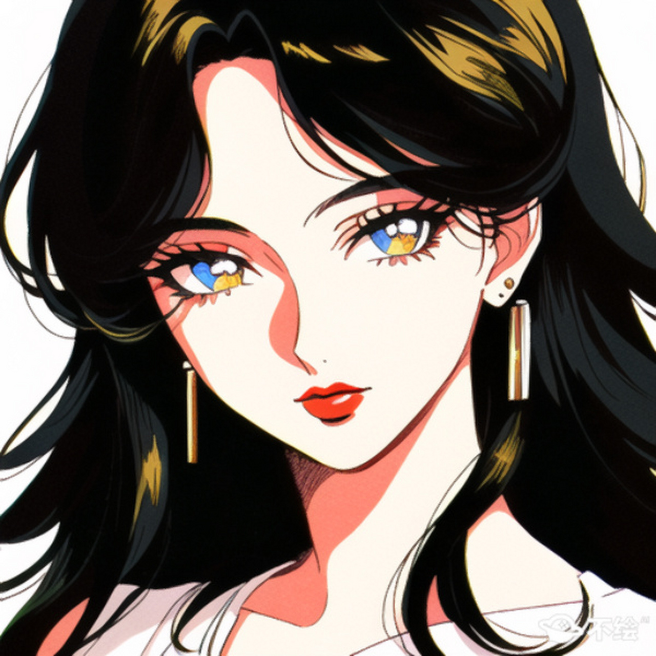 112 黑发金眼 7515最近发现各平台都有人在盗图7515 7515