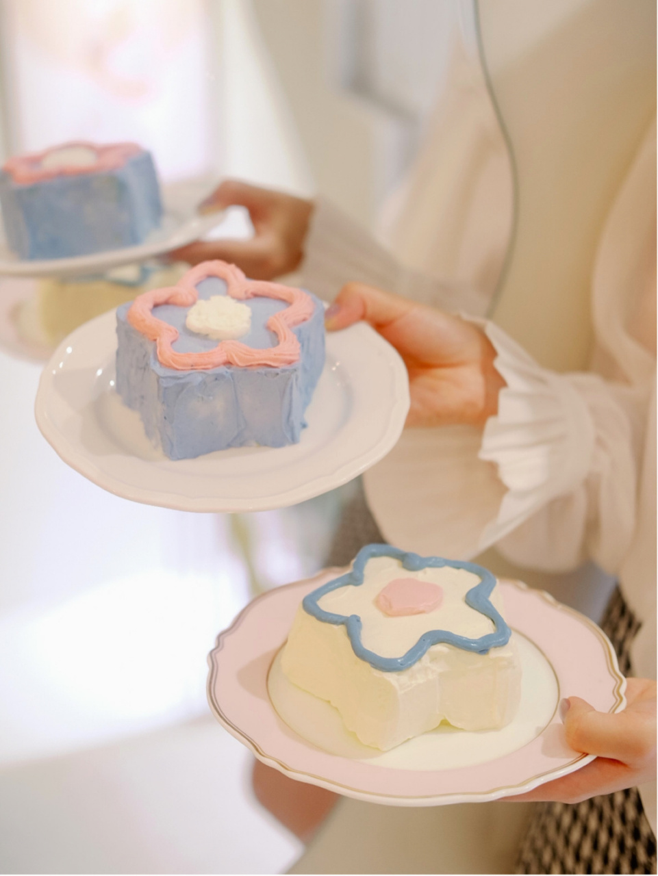 苏州探店93|可爱花花蛋糕·不过生日也能点蜡烛 94 苏州也能吃到