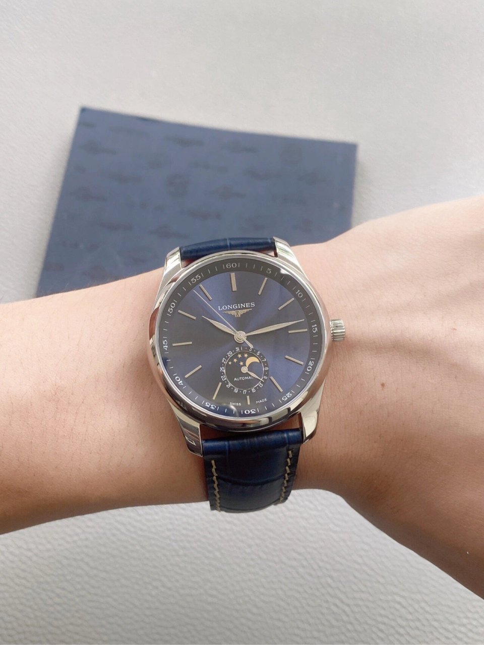 0男神彭于晏同款 浪琴名匠系列l2.909.4.92.