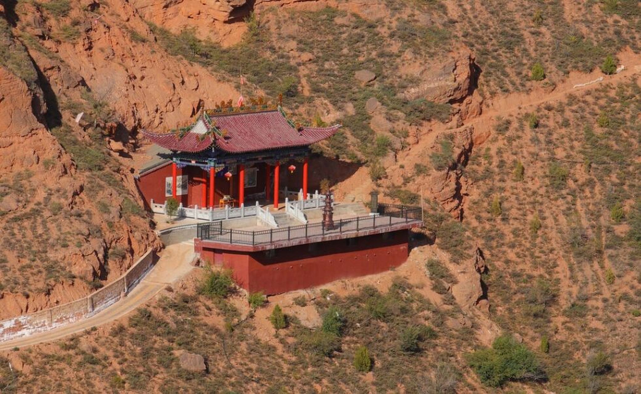 会宁县 石门山 会宁县古城景区 红军会师楼 厉河月牙堡城址 铁木山