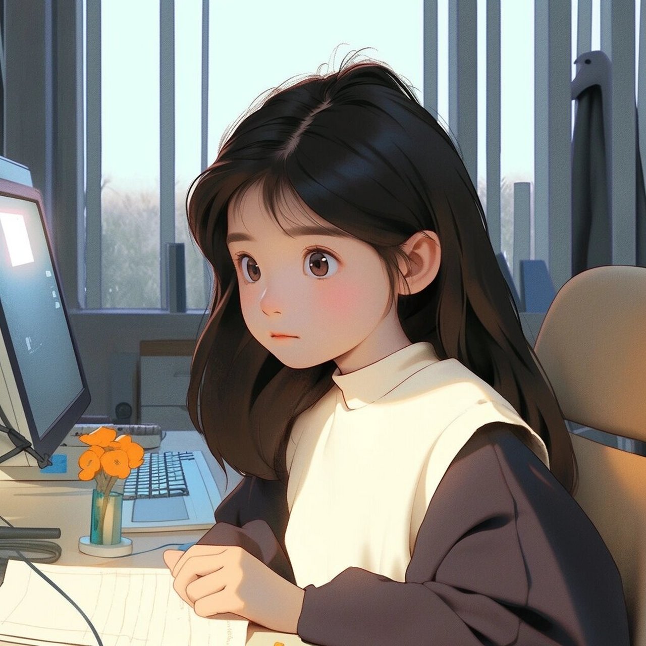 你的工作头像该换了 | 女生头像 #动漫女生头像# #少女头像# #女生