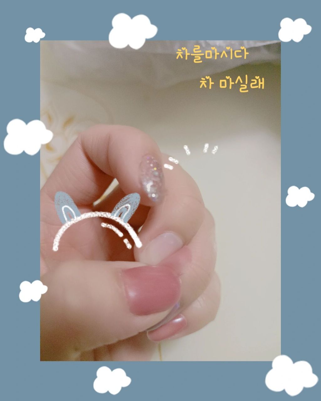 色胶和照灯都到了,底胶和封层的快递还没到.