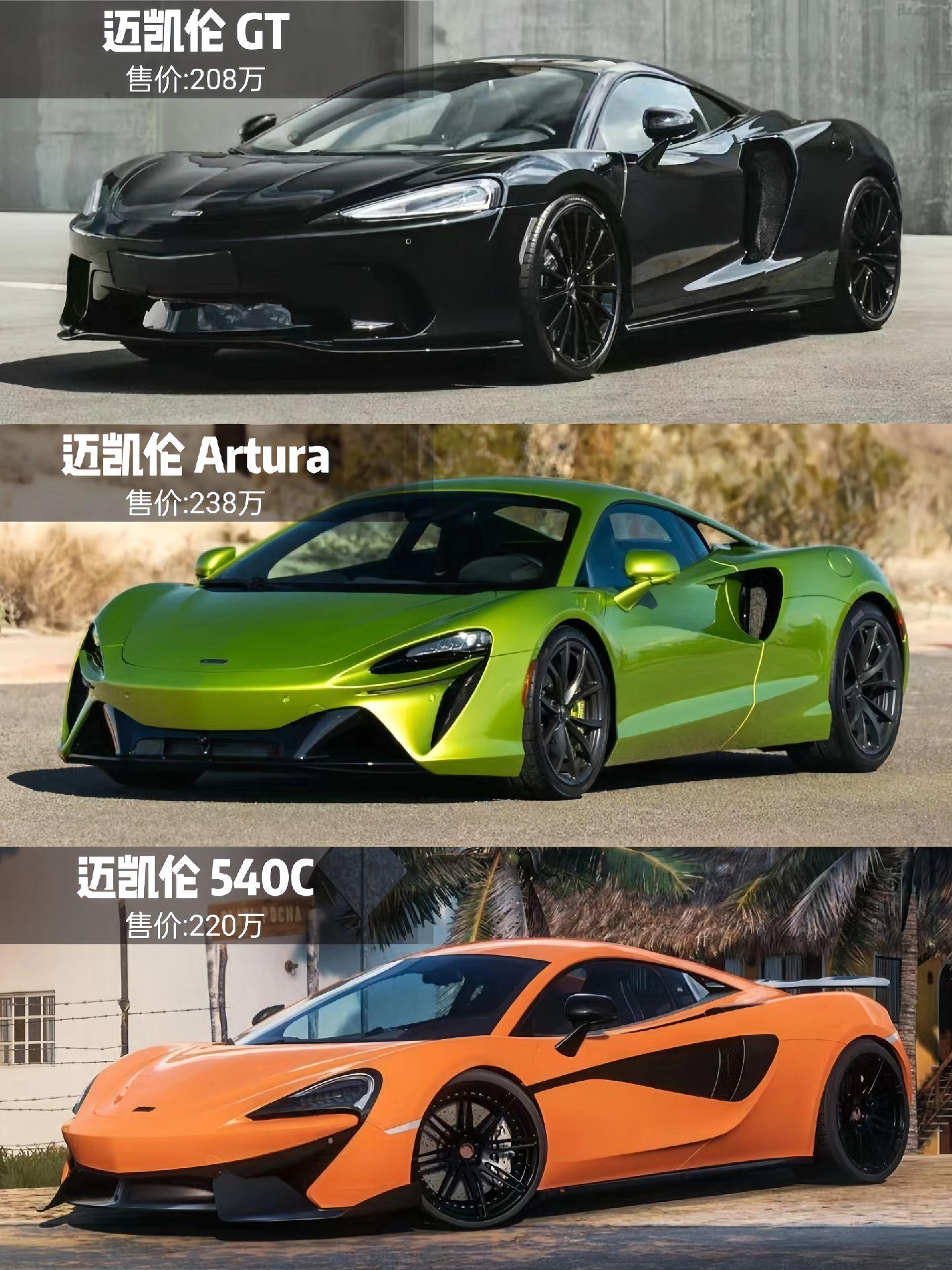 迈凯伦汽车报价及图片,你人生中第一辆迈凯伦会选择谁.