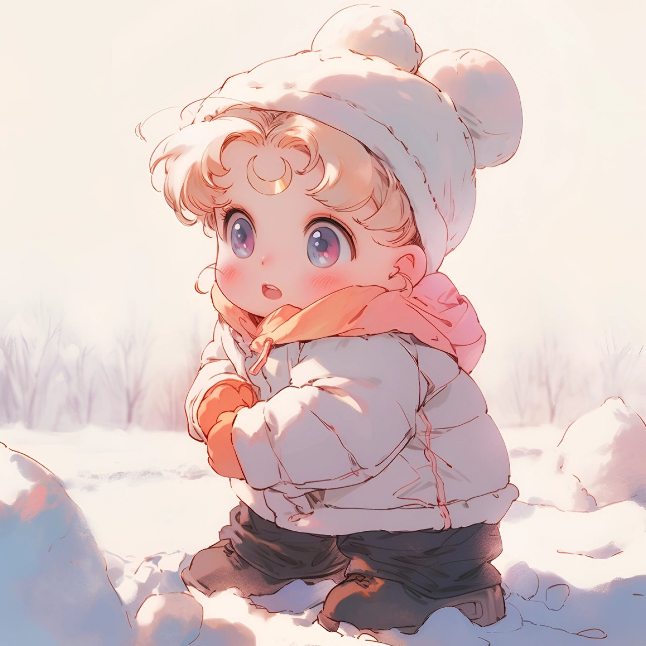 美少女|冬季 q 版 应粉丝要求,戴帽子系列q版来啦