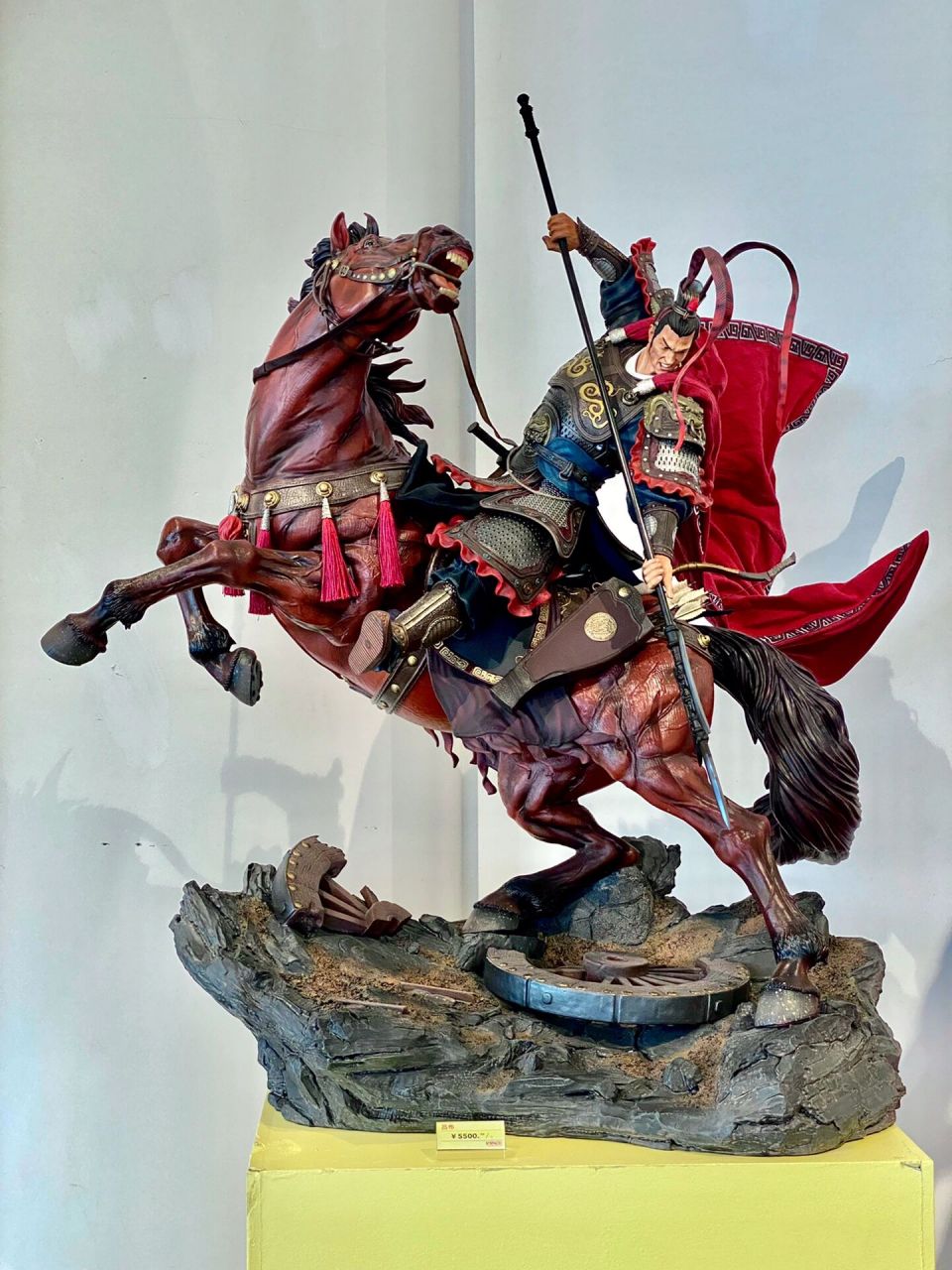 国风雕像推荐|97三国第一猛将 吕布 吕布是东汉末年群雄之一.