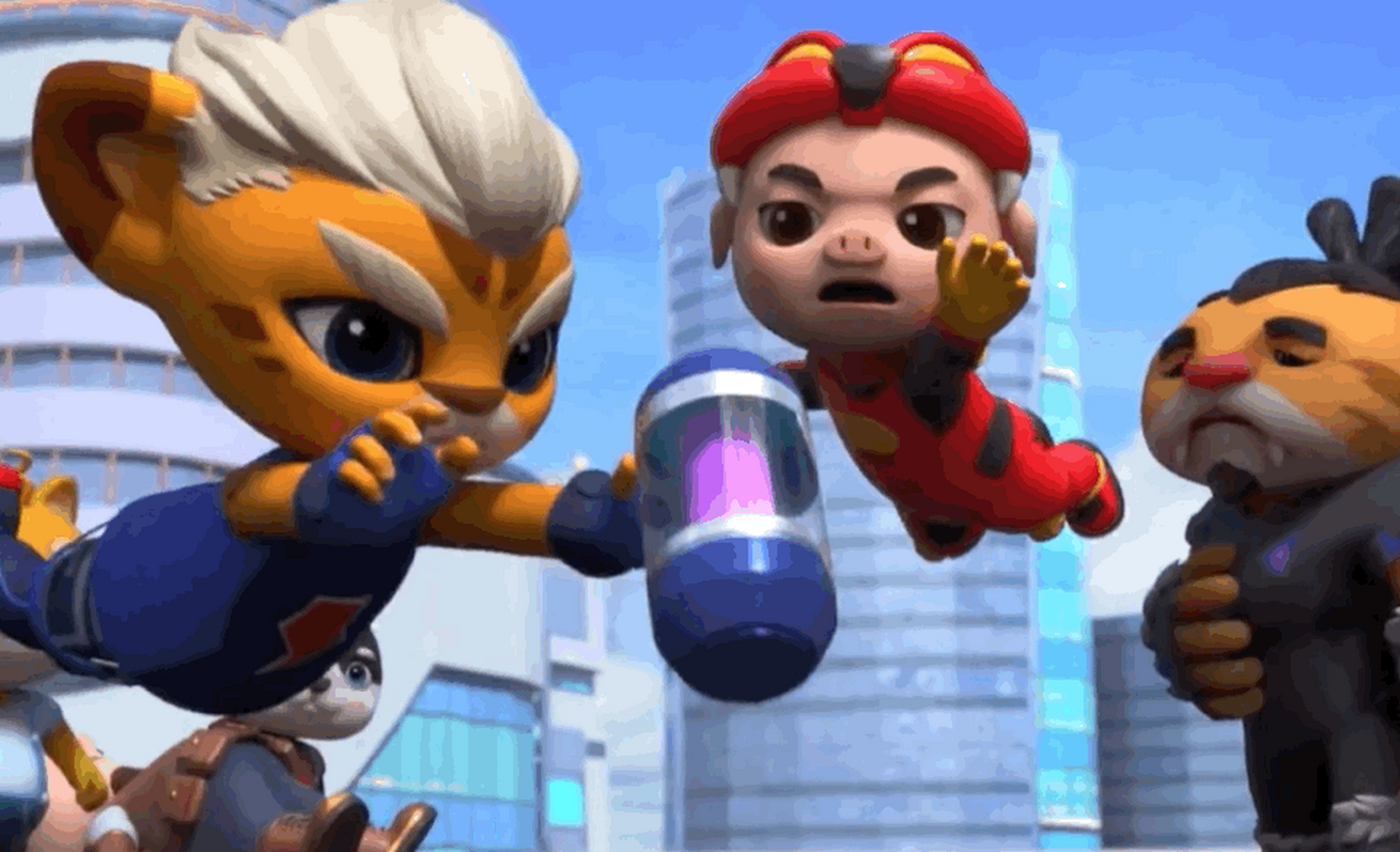 猪猪侠# 手短短,够不着