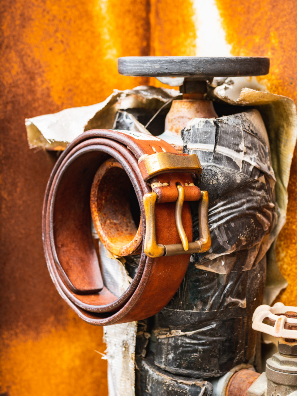 做旧皮带质感不错 vintage works dh5709棕色 #男士皮带