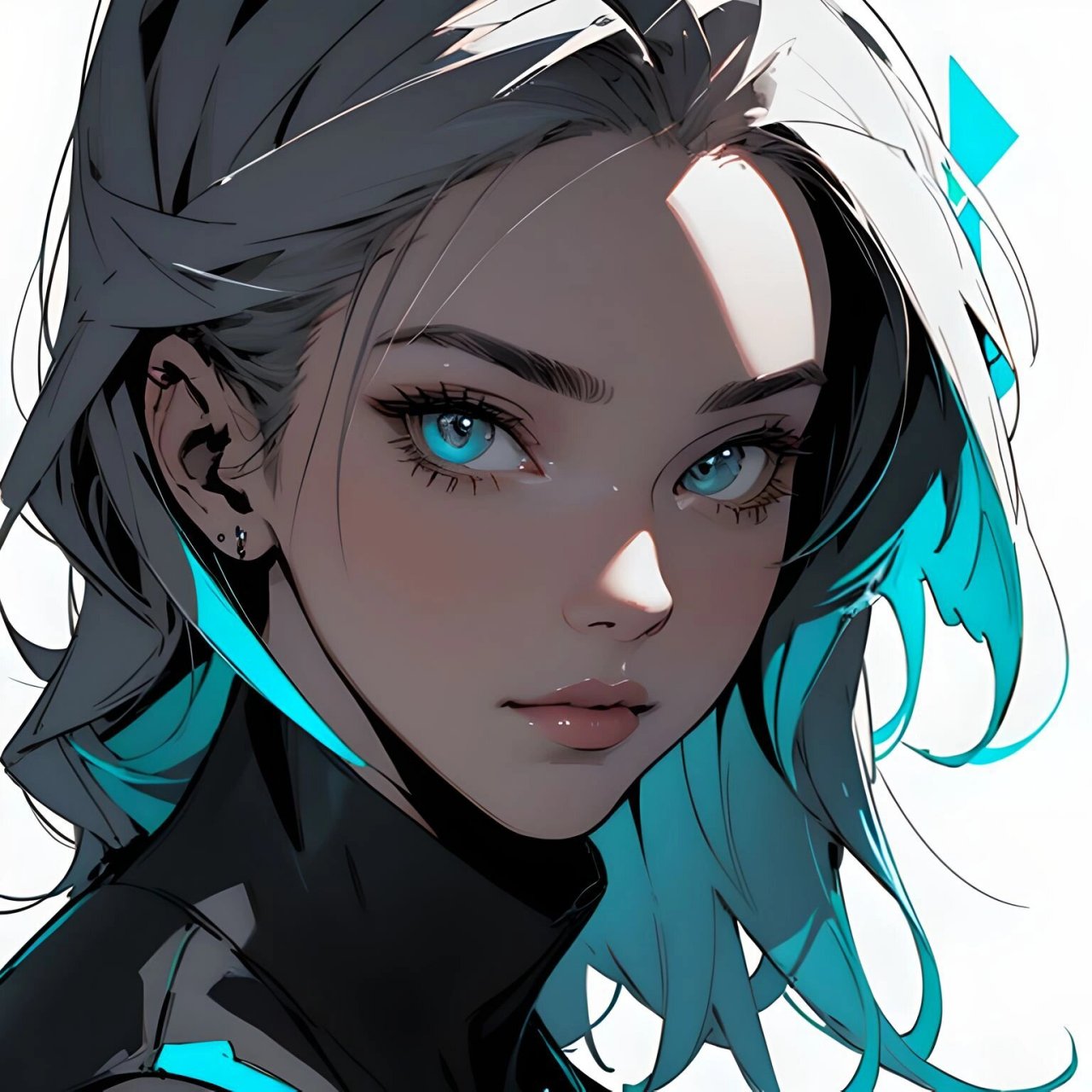 美漫风格|御姐女生头像 最后一张,感觉眼熟啊