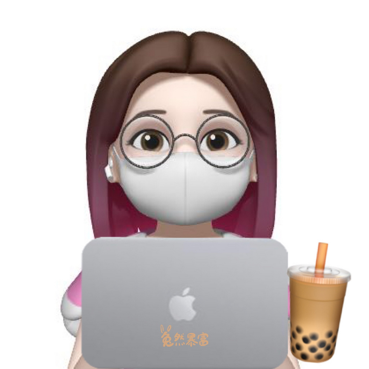 打工人头像|iphone 拟我表情 用memoji 捏个打工人头像也太好看了吧