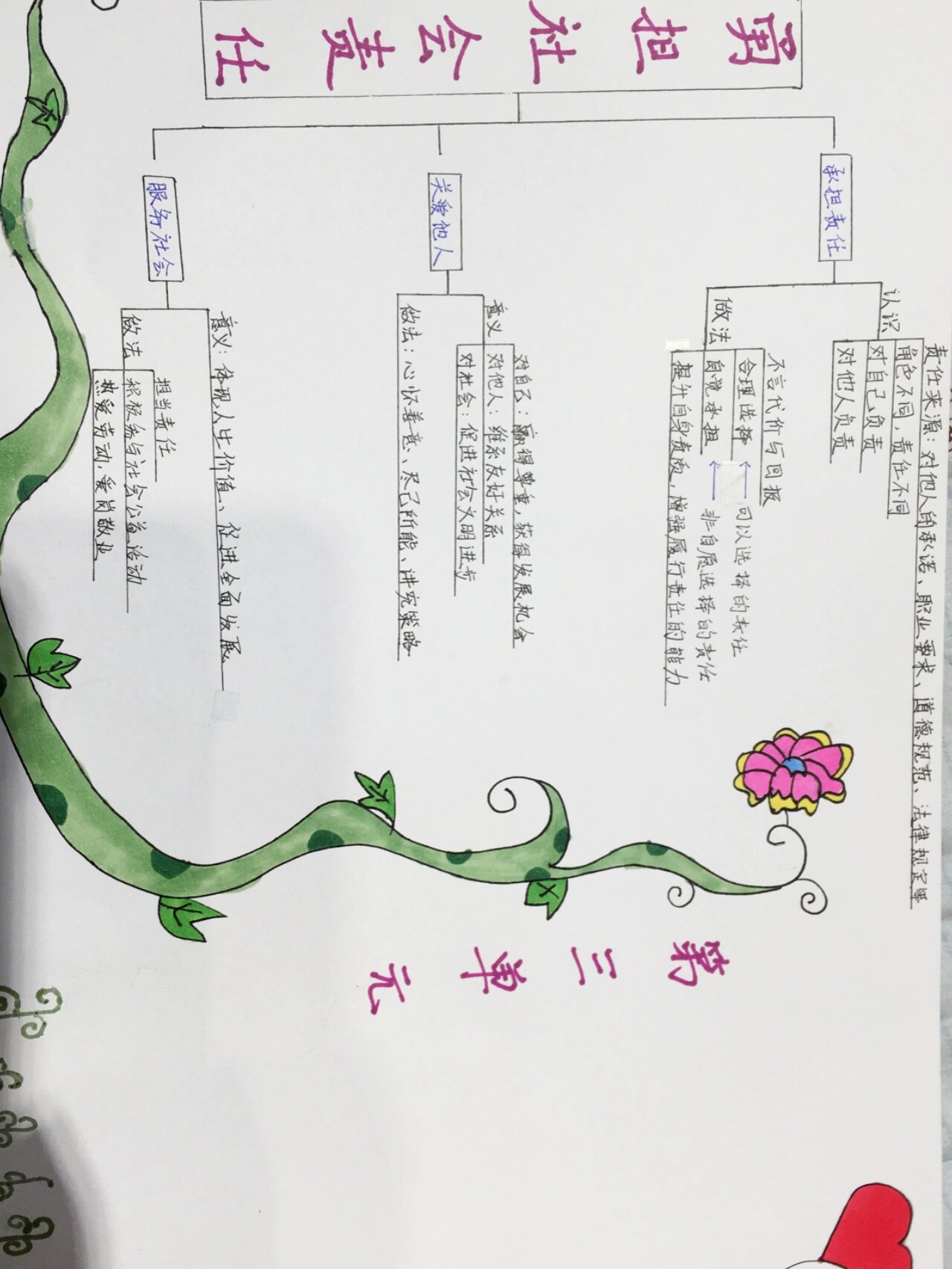 八年级上册政治第三单元思维导图