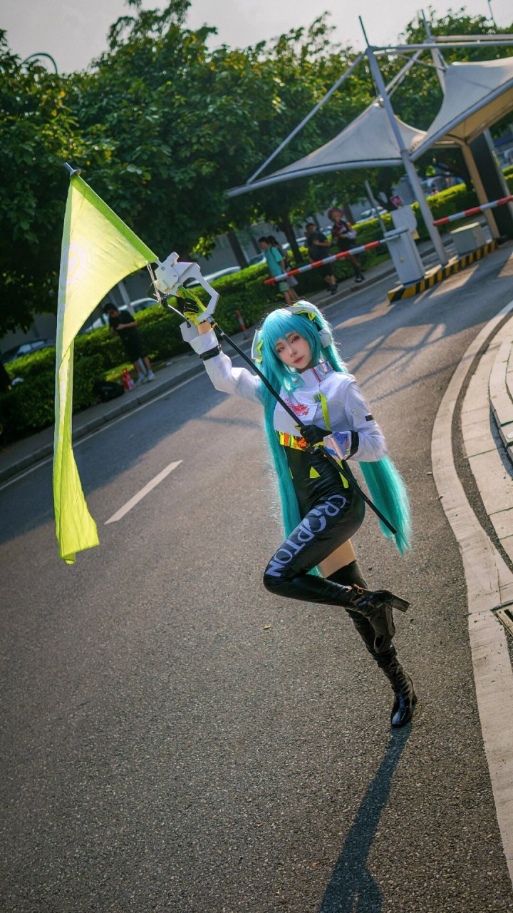 2022赛车初音miku cos cicf d2场照存档 摄影师是梅洛