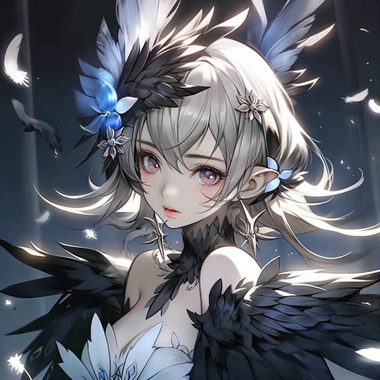 王者荣耀|小乔专属头像 小乔的皮肤除了天鹅之梦,我最喜欢用纯白花嫁