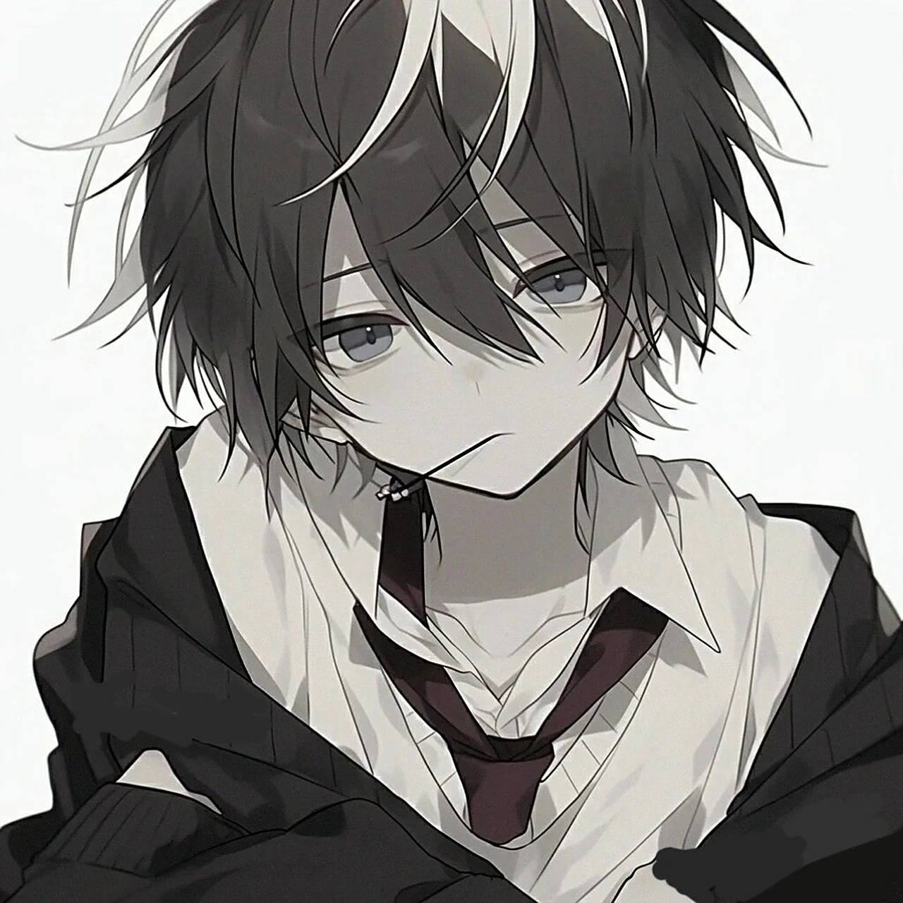 高冷动漫男头 高冷男头