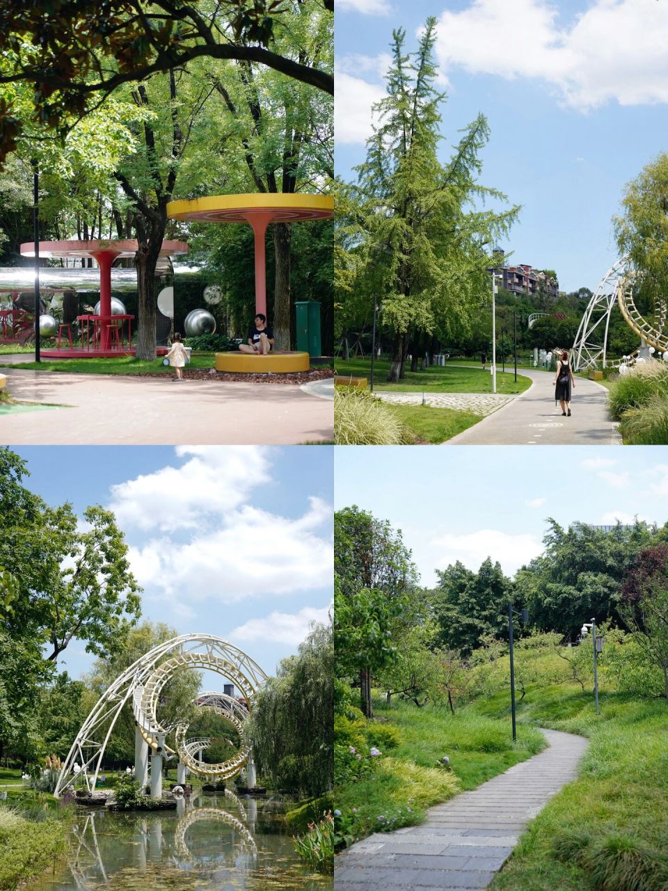 成都拍照|成华区解封以后去的第一个公园 - 	 - 成华公园是成都的一个