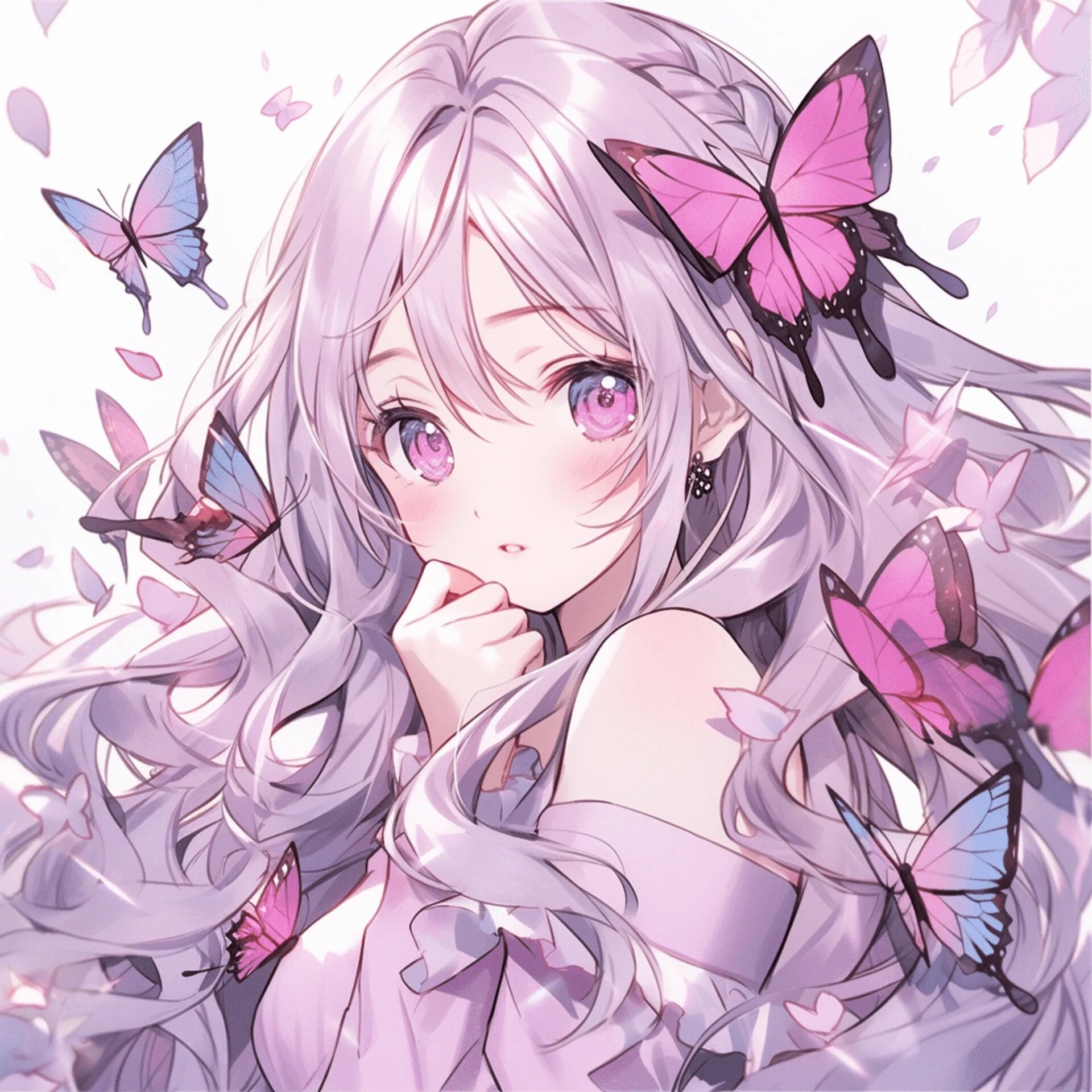 甜美可爱公主头像·粉色系