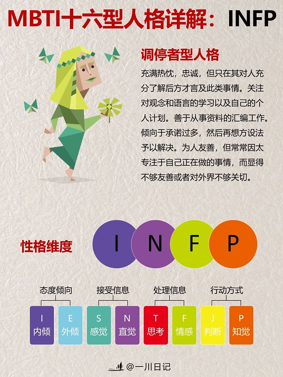 infp调停者型人格:充满热忱,忠诚,但只在其对人充分了解后方才言及