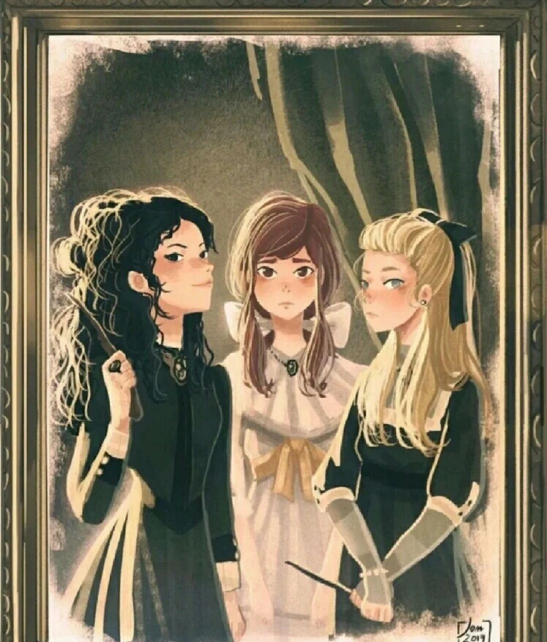 布莱克三姐妹 三个人,三种不同的命运.