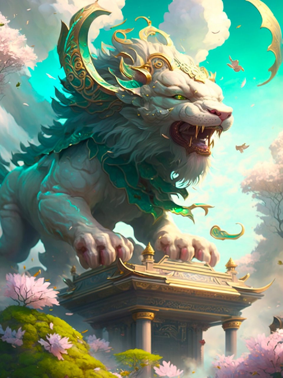 祥瑞神兽～麒麟!