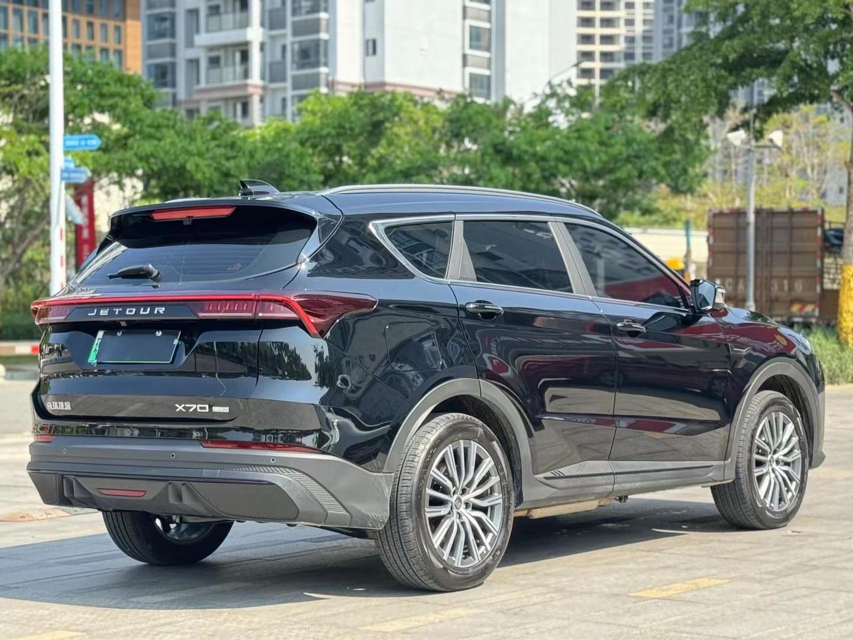 准新车24年3月捷途x70油电混合7座suv,只开6百多公里.