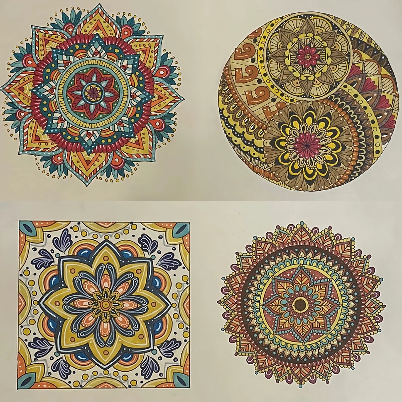 学前教育# #幼师# #常州幼儿师范学校# 临摹 常幼暑假作业 适合纹样