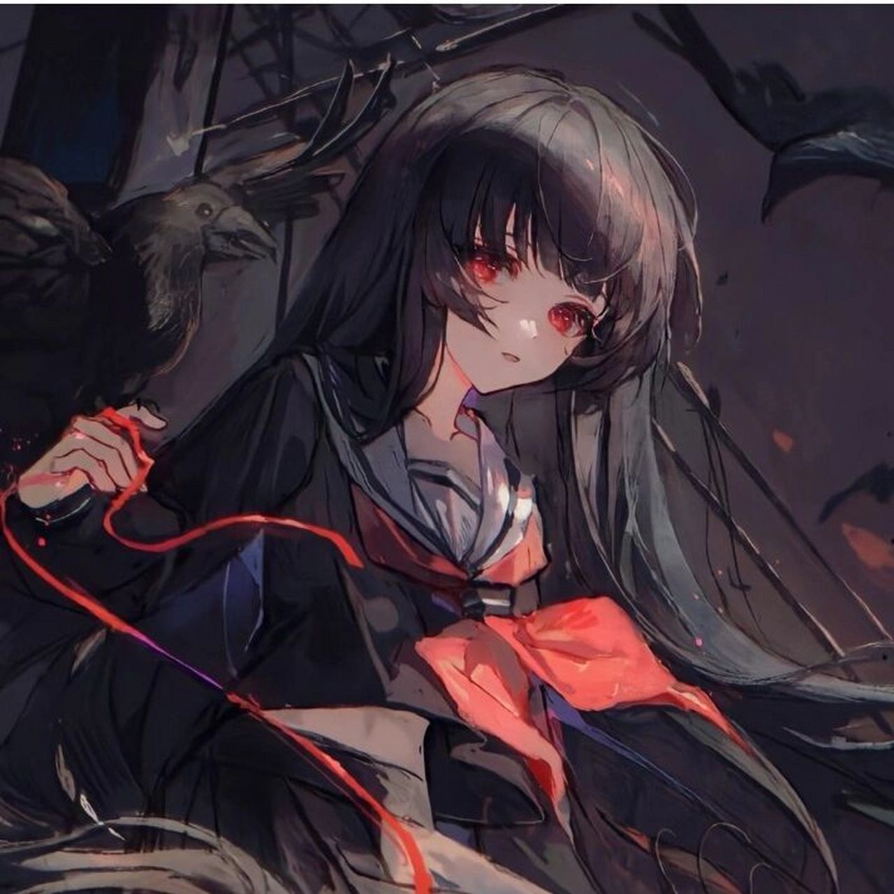 绝美动漫头像壁纸95 精挑细选的动漫头像,礼貌拿图