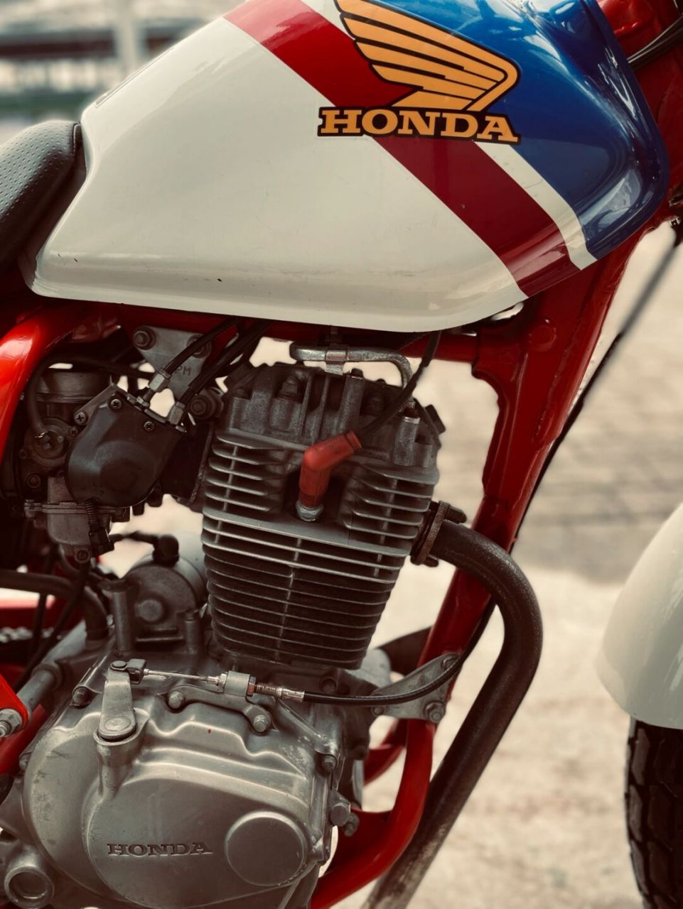 本田flat tracker/ftr223 小排量林道本田ftr223纪念版 搭配本田cb223