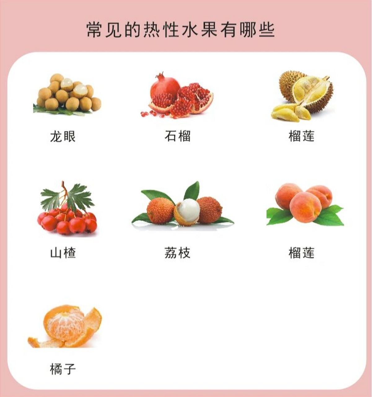 热性和温性水果有哪些(热性和温性水果有哪些水果)