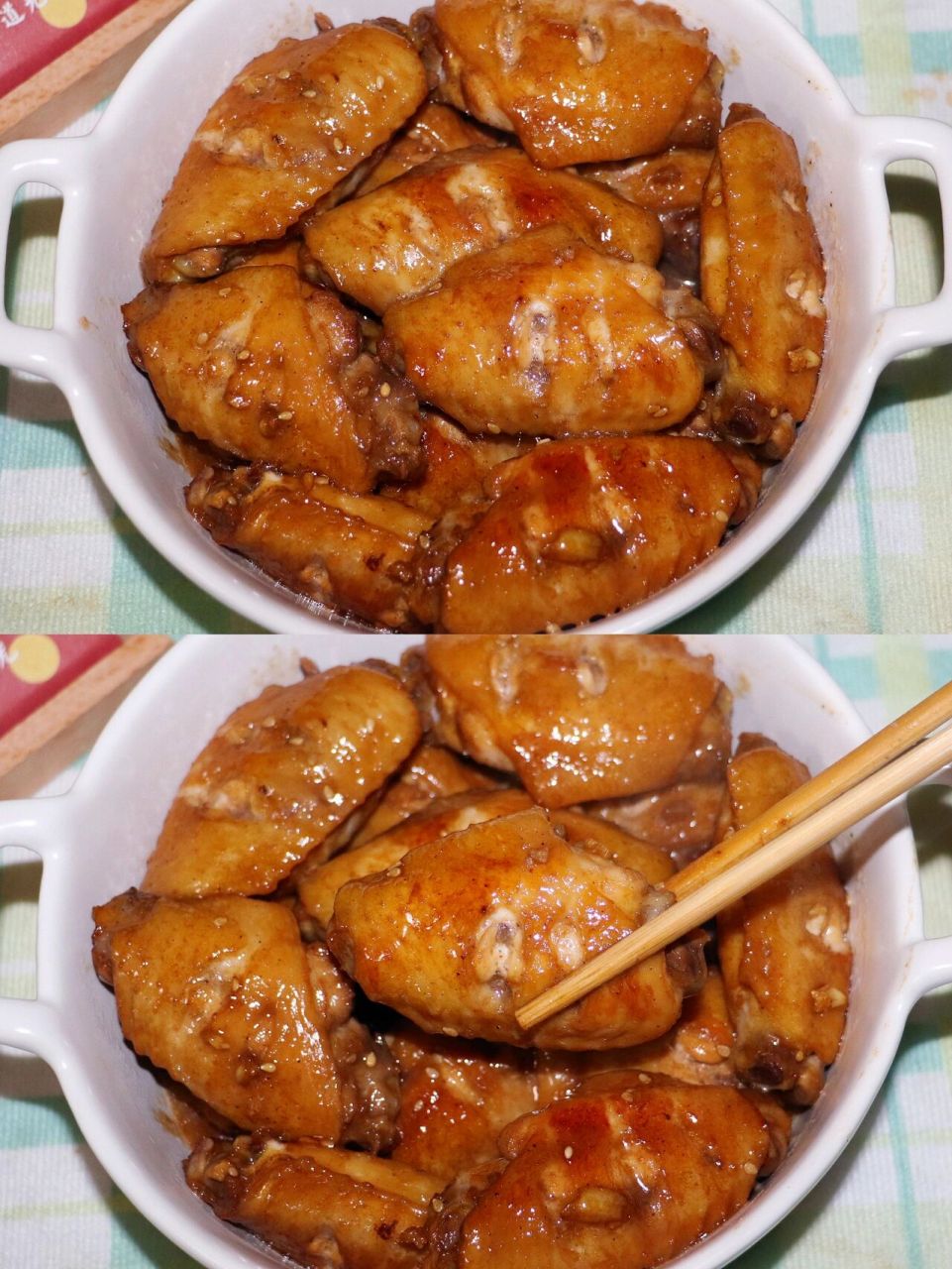 软烂入味7515外焦里嫩好吃到舔手指的蜜汁鸡翅 鸡翅别再可乐了