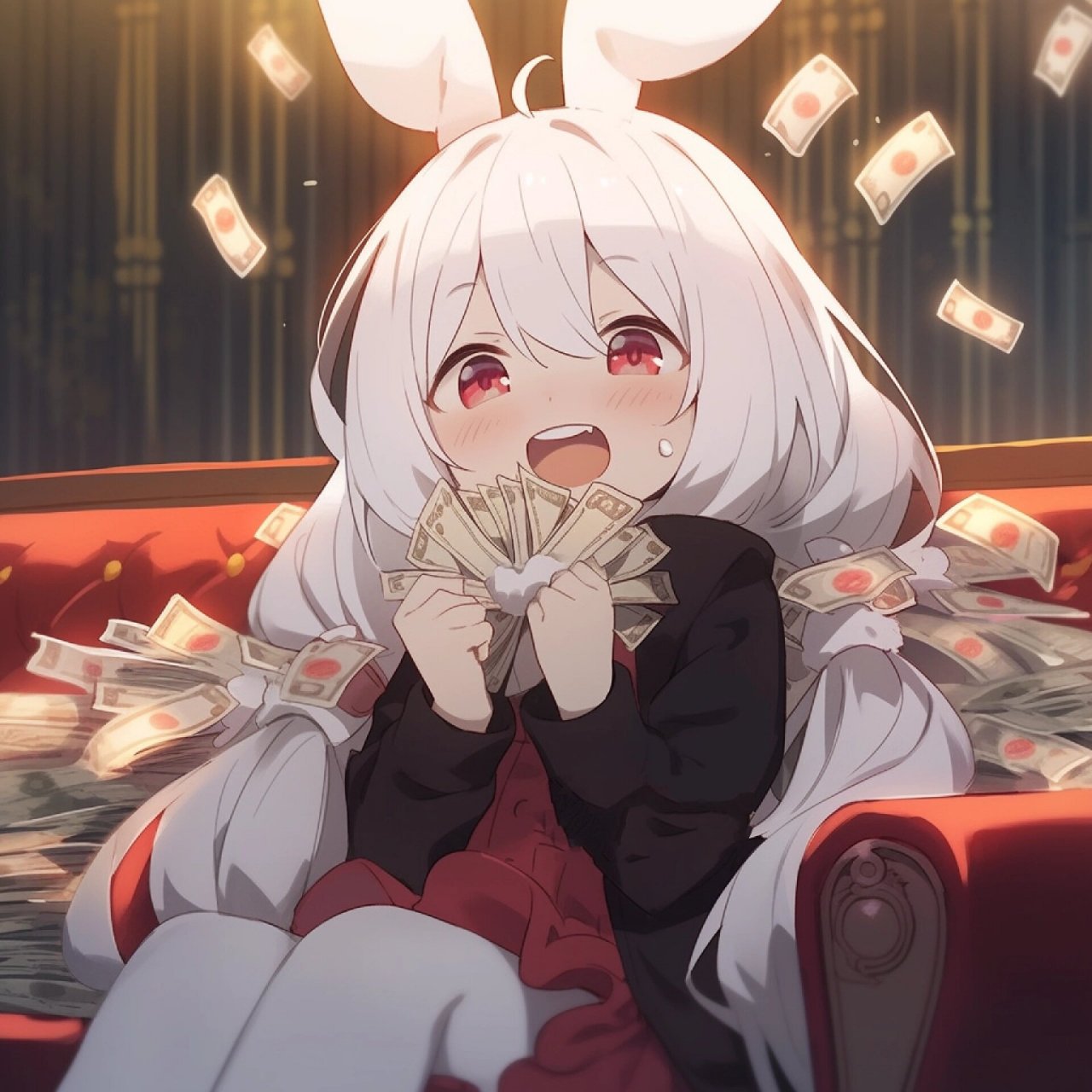 小财迷头像‖泼天的富贵会哗啦啦的来 我将成为下一个亿万富翁, 超多