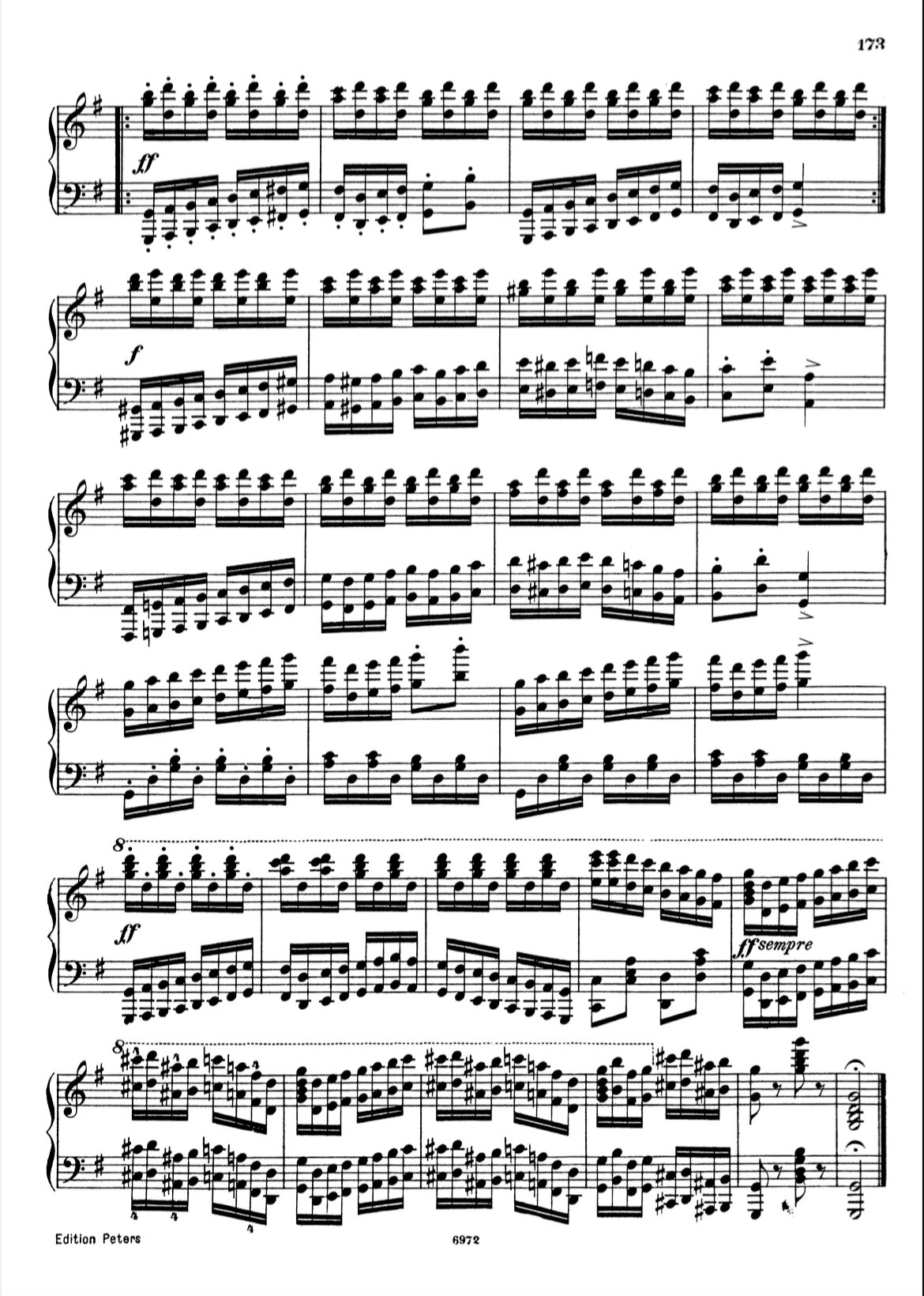 钢琴谱93车尔尼练习曲op.740no.49