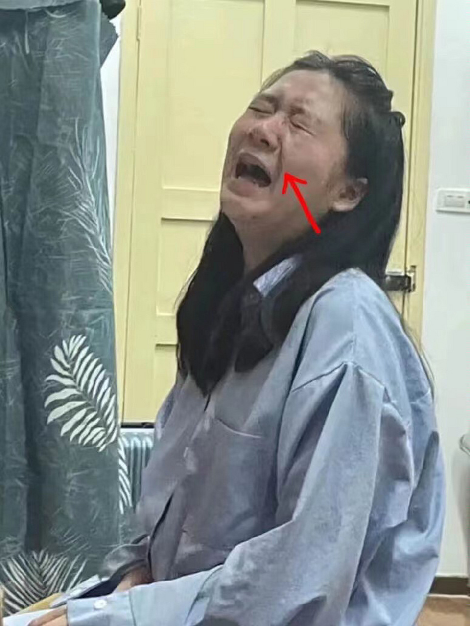 我本来因为表情很夸张就有一些法令纹,不过我也没